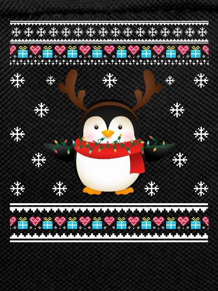 Ugly Christmas Penguin