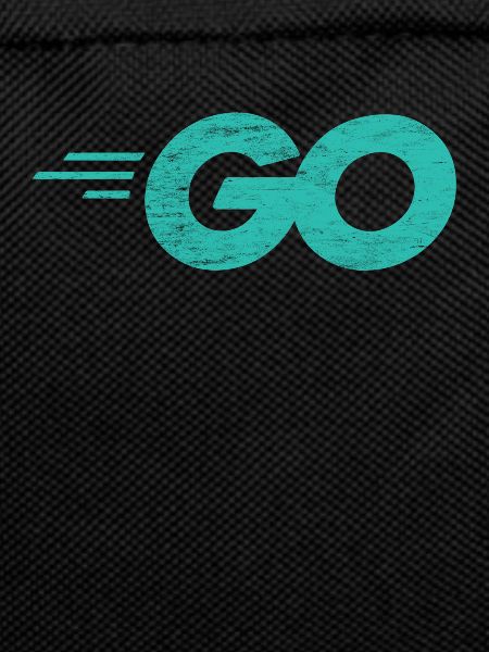 Go-Programmiersprache mit Go-Logo in Not