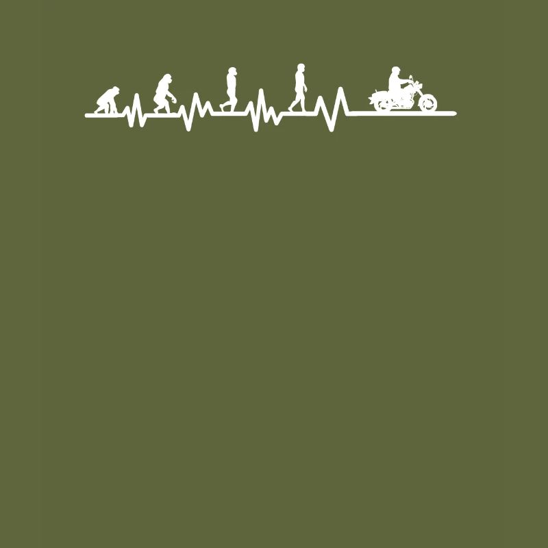 Motorrad Chopper Biker Geschenk · Evolution