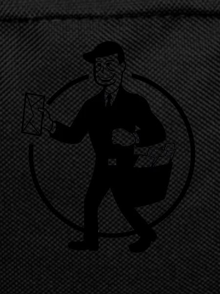 Post Man letterhead comic style