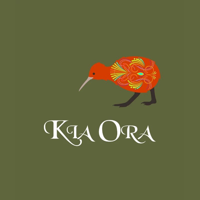 Kia Ora Neuseeland Backpacker Spruch