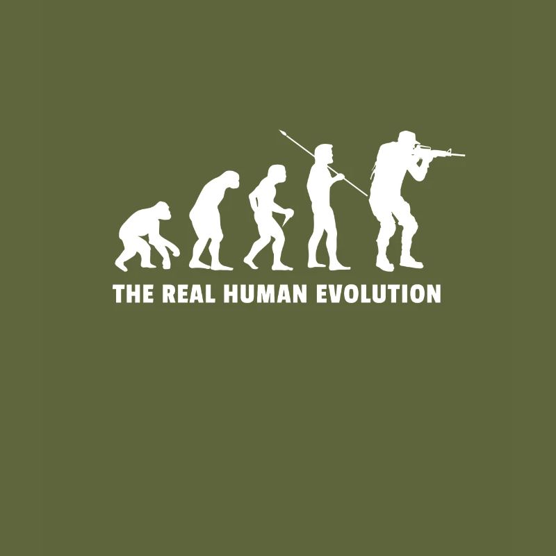 Soldat Soldaten Evolution Geschenk