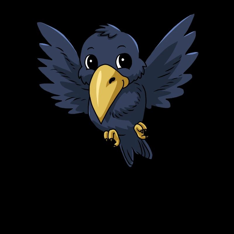 Petit corbeau doux