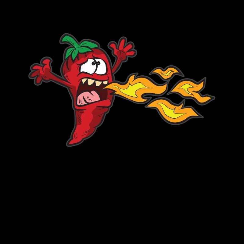 Fiery chili pepper Chilli pod Sharp food