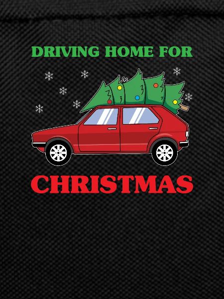 Christmas Auto Driving Home