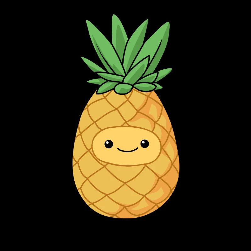 Comic Ananas Pineapple