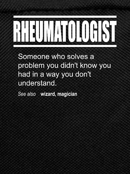 Funny Description Tee Rheumatologist Edition
