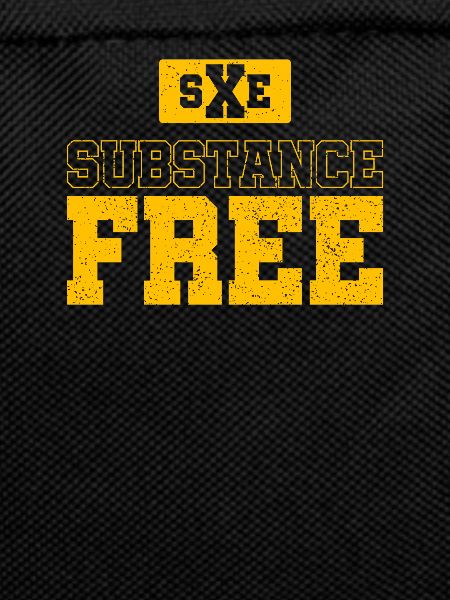 Substance free straight edge crew
