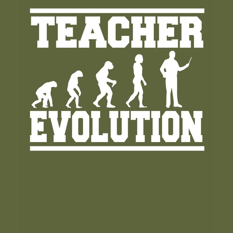 Tee shirt TEACHER EVOLUTION
