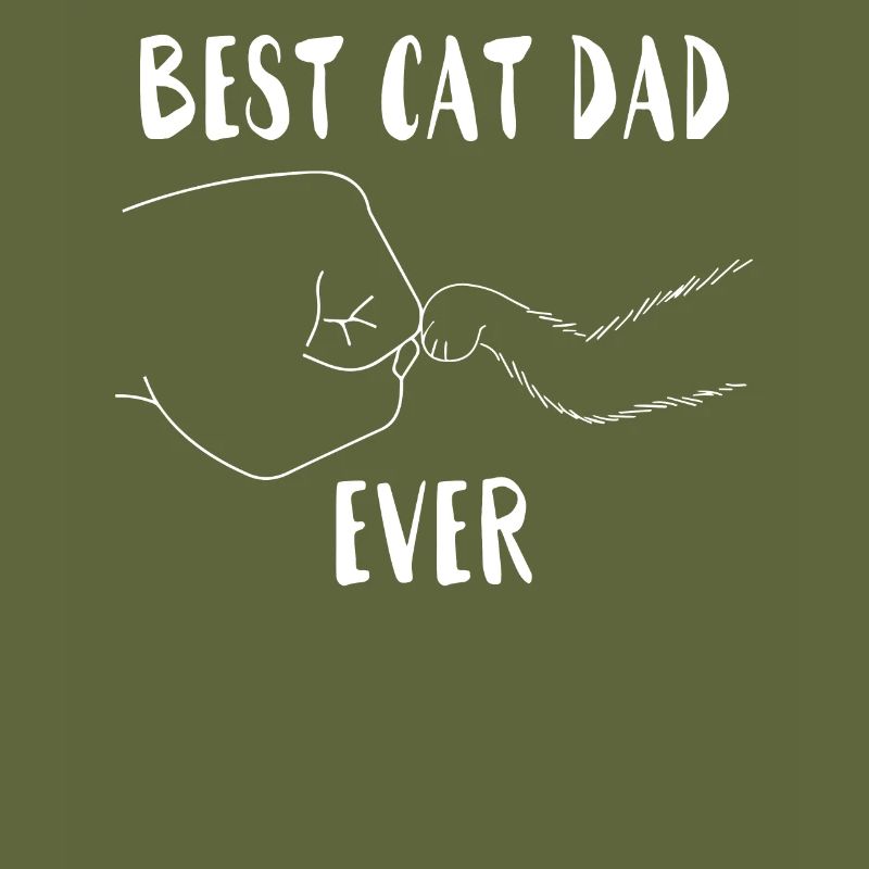 Best Cat dad ever Katze Geschenk