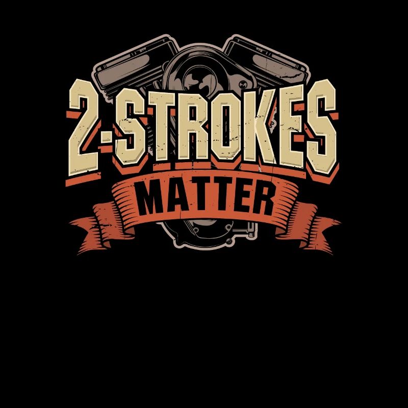 Two-stroke motorcycle moped moped gift