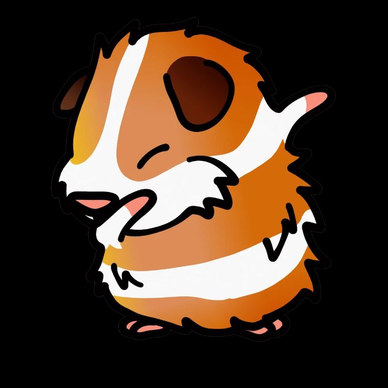 Dabbing idée cadeau cochon d'Inde