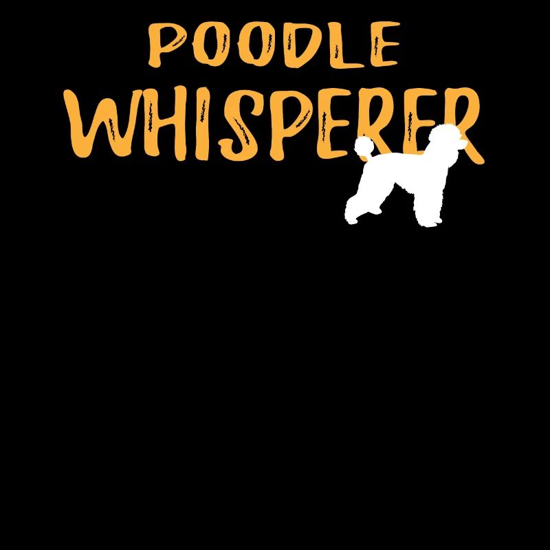 Tshirt graphique caniche Whisperer