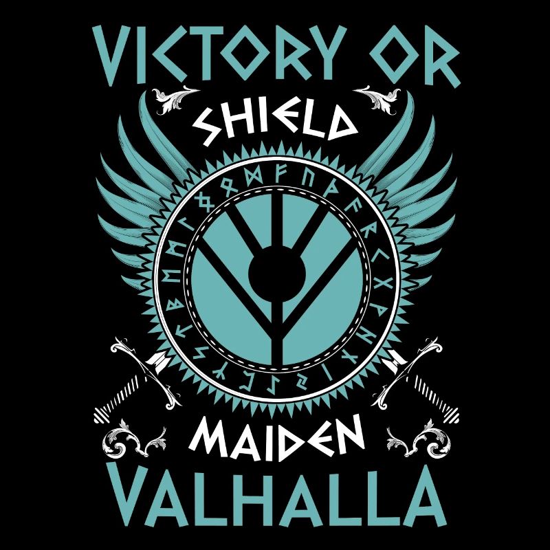 Victory Or Valhalla Shield Maiden Chemise Historian