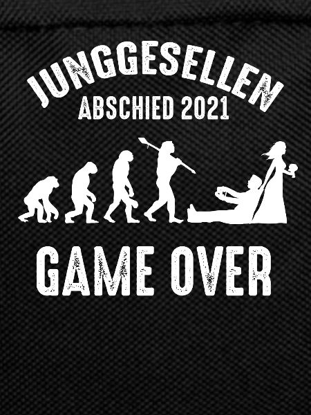 Game Over Bräutigam JGA Junggesellenabschied