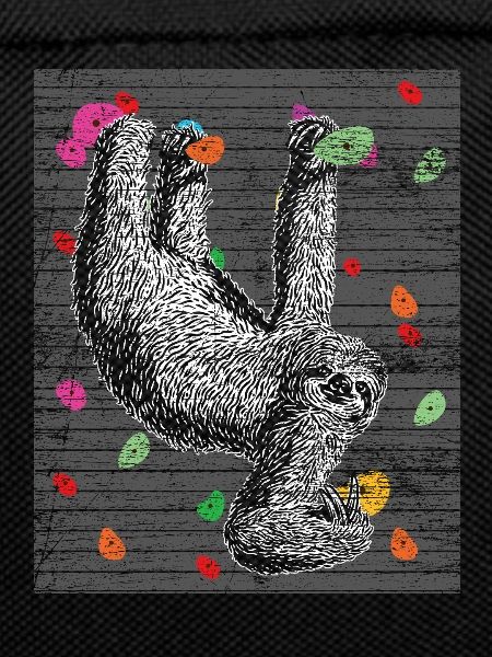 Climbing sloth nature