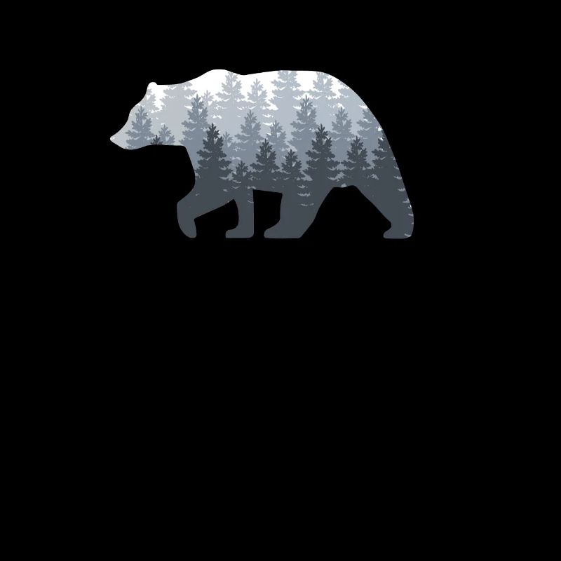 Bear Forest Nature Trees