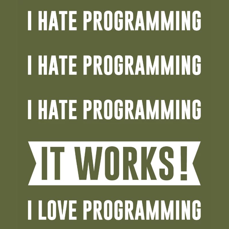 Programmierer - I HATE PROGRAMMING