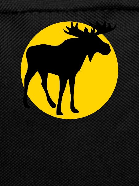 moose and moon