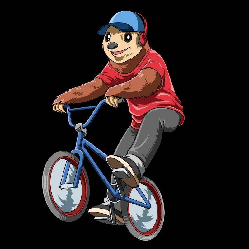 Sloth on BMX - Sloth Rider