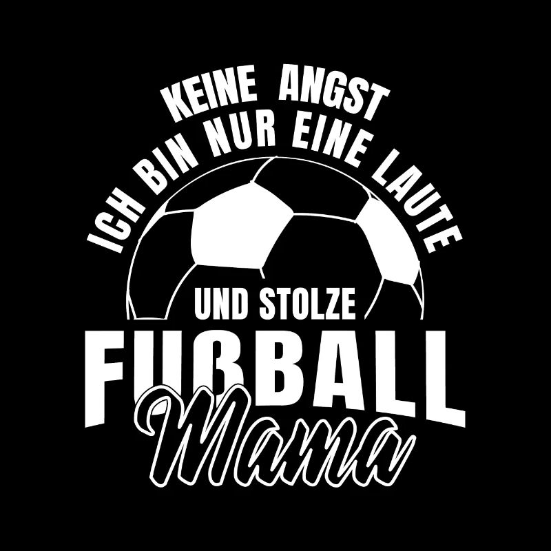 Fussball Mama Mutter Sohn Lustig Geschenk