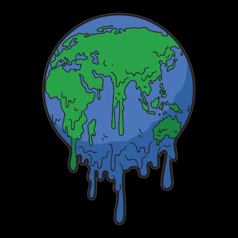 Global warming earth warming melting earth
