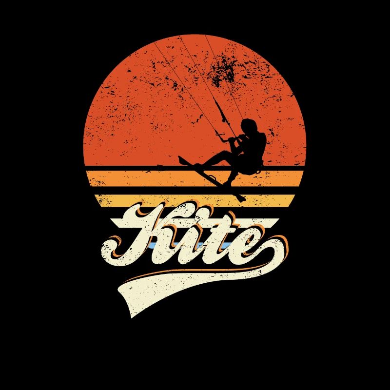 Retro Kitesurfing