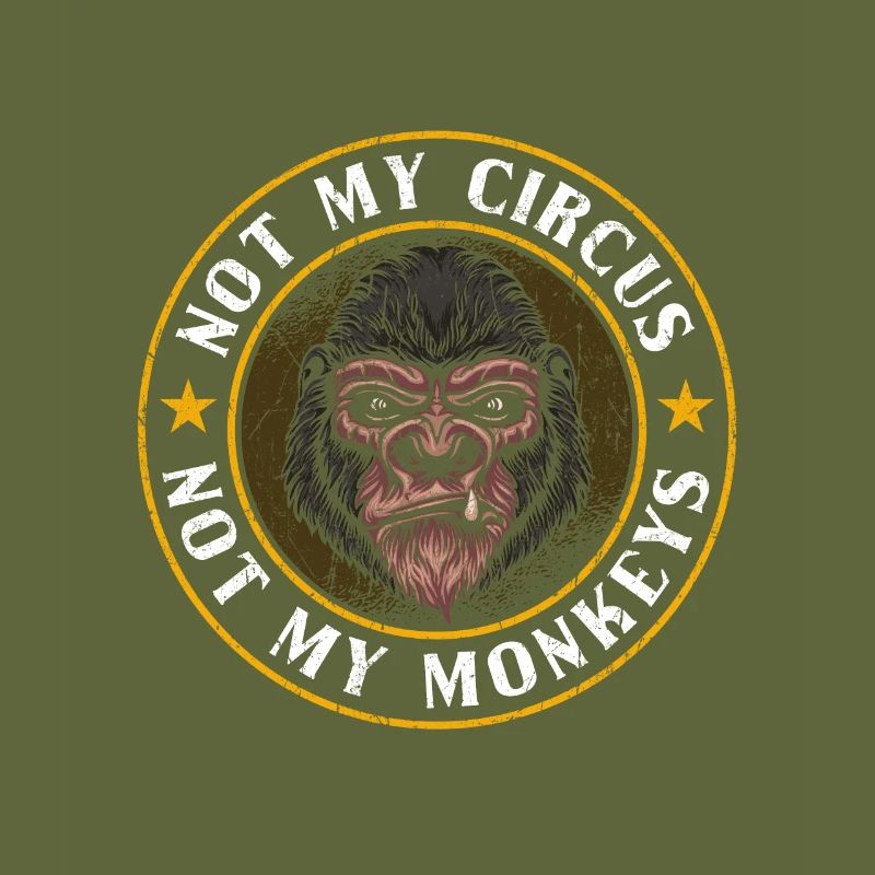 Pas mon cirque, pas mes singes