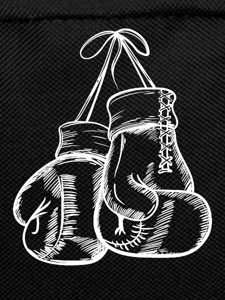 White Lines Boxing Gloves