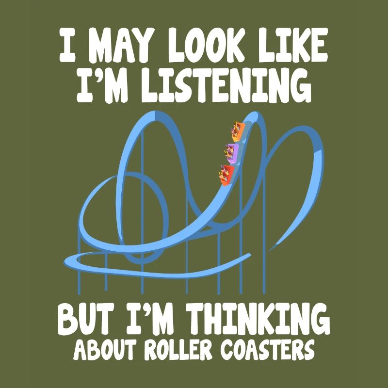 Rollercoaster Achterbahn Freizeitpark Geschenkidee