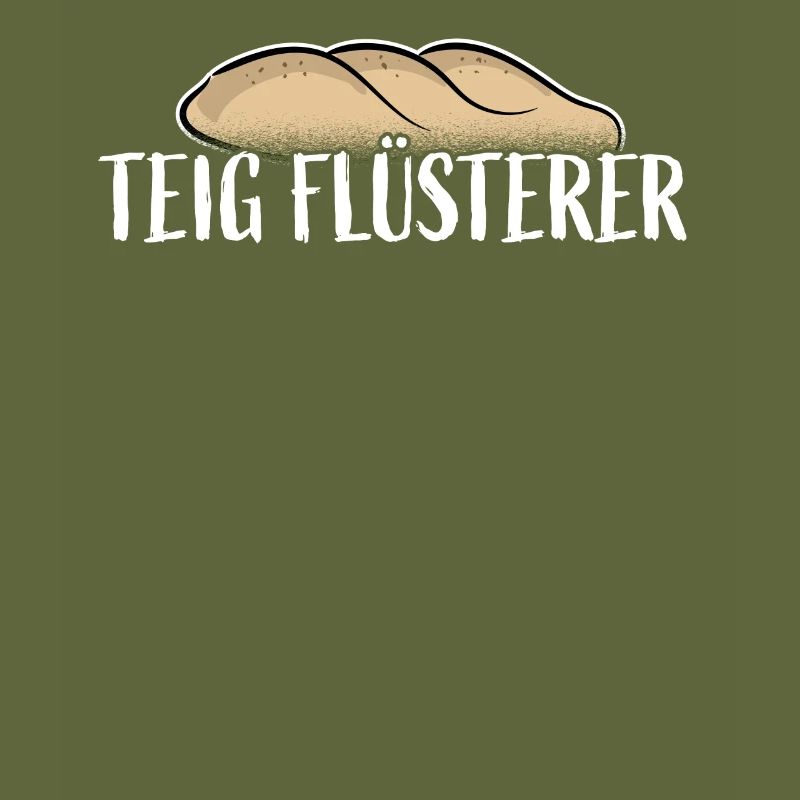 TEIG FLÜSTERER Lustiges Bäcker Geschenk Backen