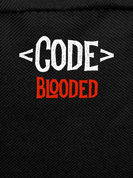 Entwickler-Shirt - Code Blooded - Coding Coder