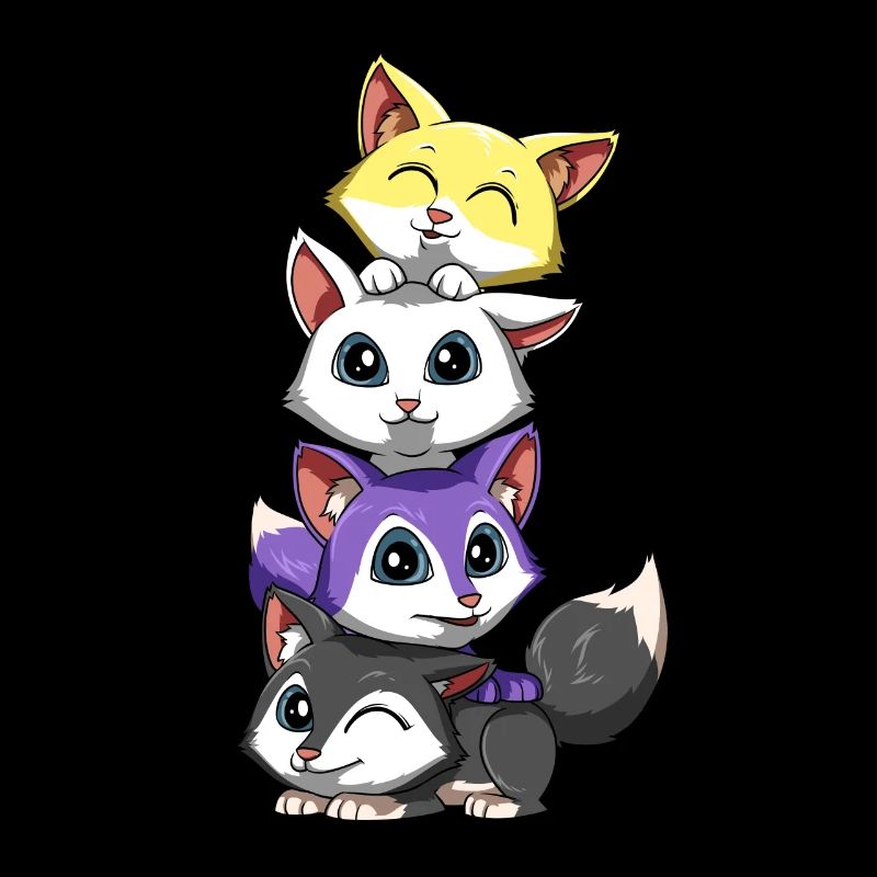 Non-binary foxes - Nonbinary LGBTQ