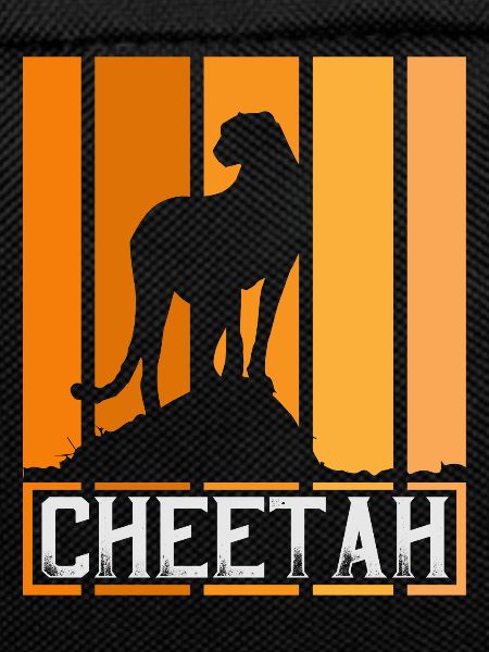 Retro cheetah