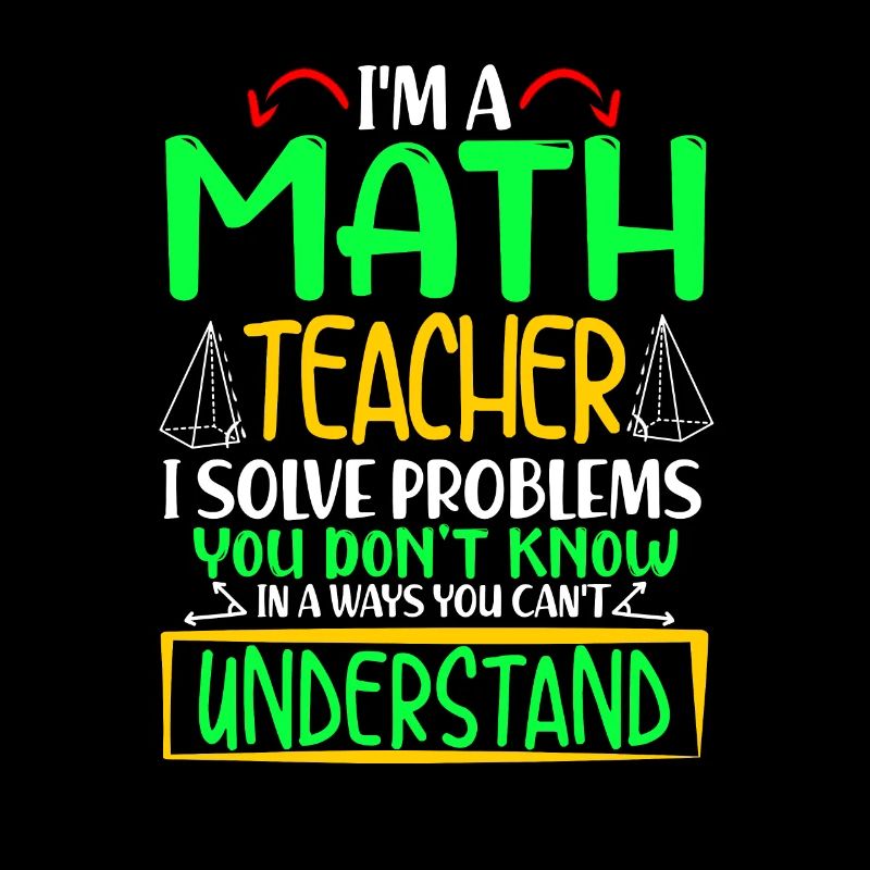 Mathe Nerd Lehrer Geschenk