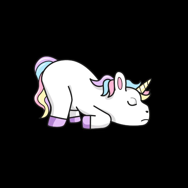 Unicorn tired