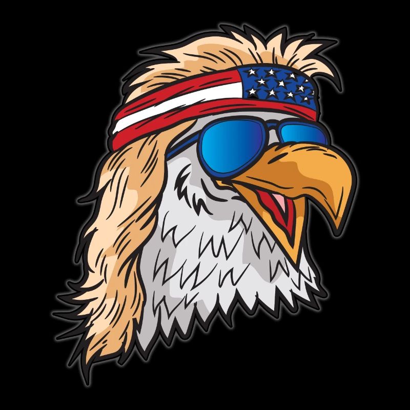 American bald eagle Patriot USA