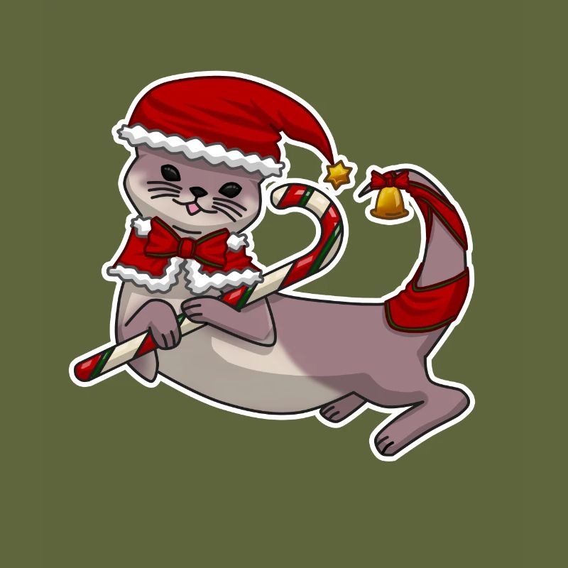 Loutre de Noël