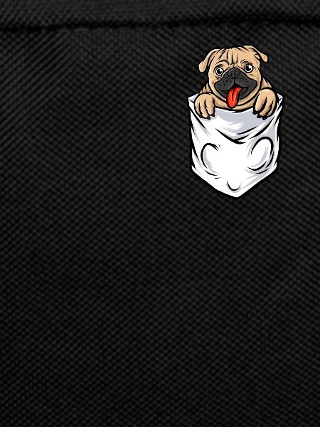 Pug pug in pocket