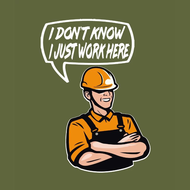 Construction worker construction site design