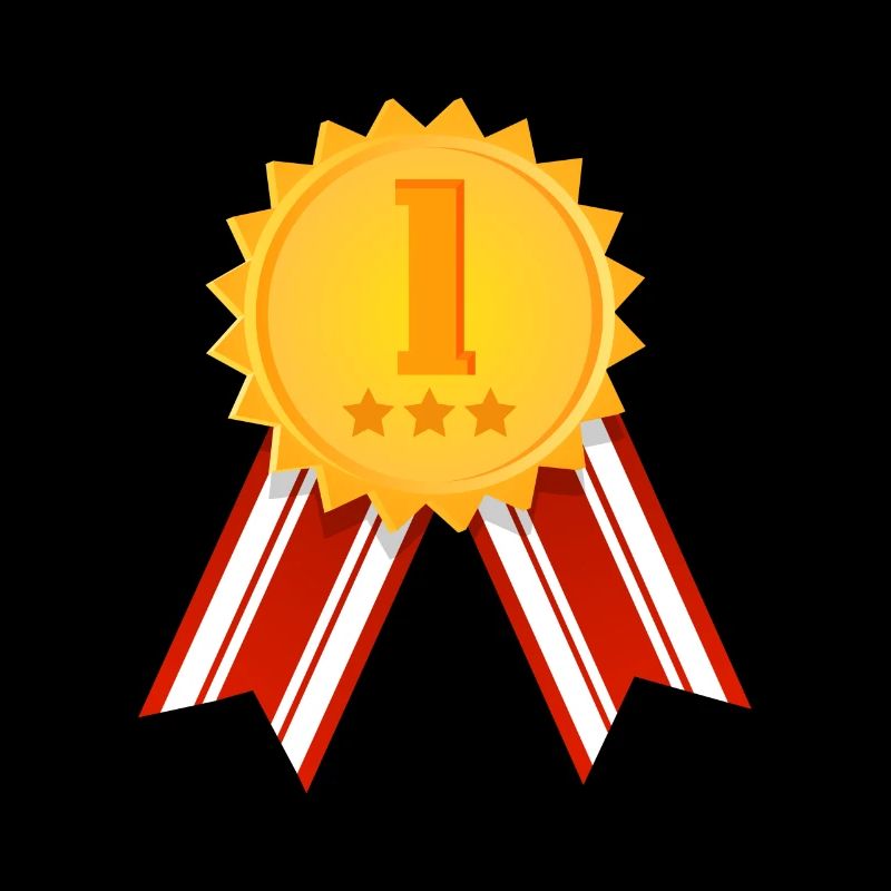 1. Platz - Sieger - Siegermedaille Größe anpassbar