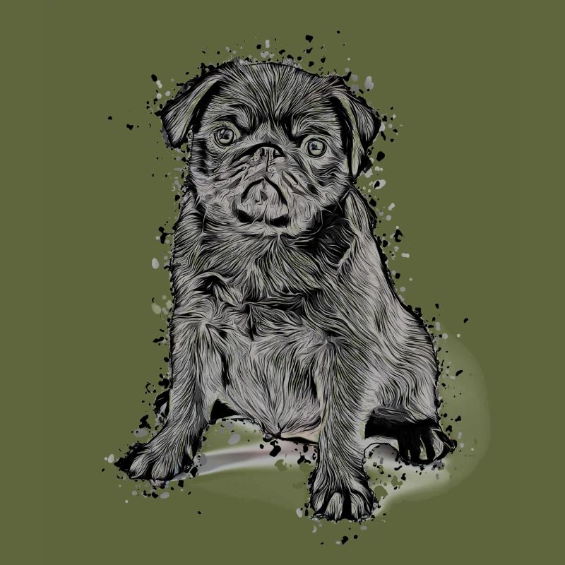 süßes Mops Welpe Geschenkidee Möpse Pug Shirt