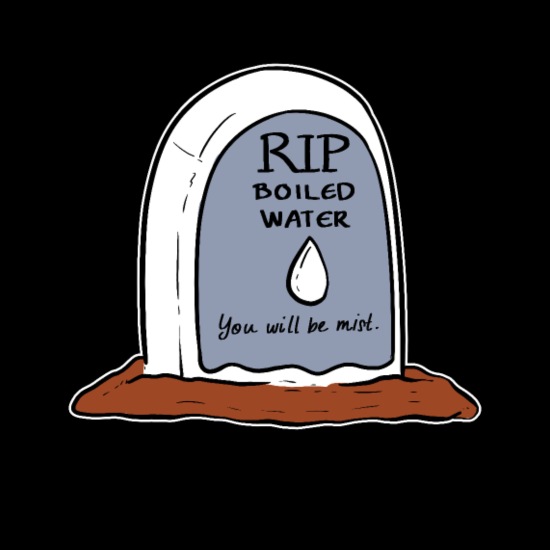 Rest in Peace Boiled Water Funny Person Geschen' Backpack | Spreadshirt