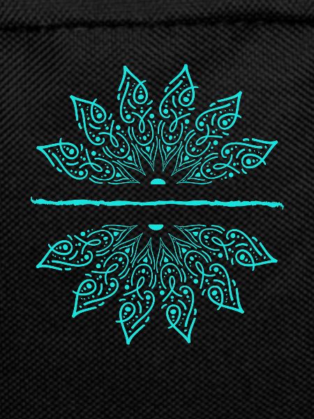 Lotus flower Unalome yoga meditation