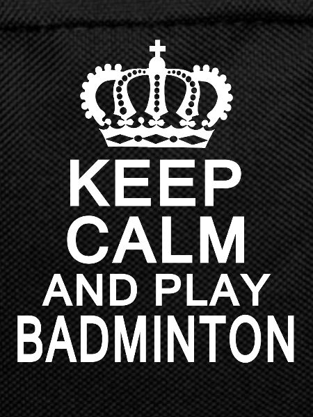 Keep Calm Badminton