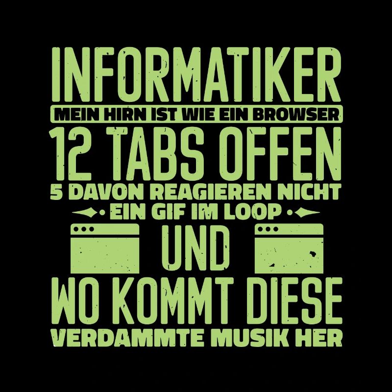 Informatiker 12 Tabs Offen