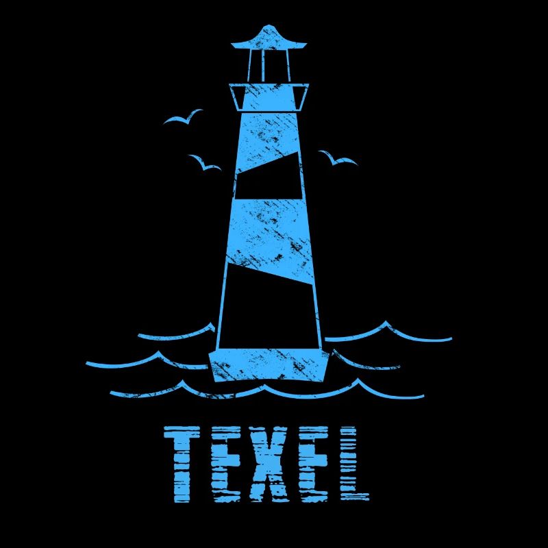 Texel Leuchtturm Möwen Nordsee