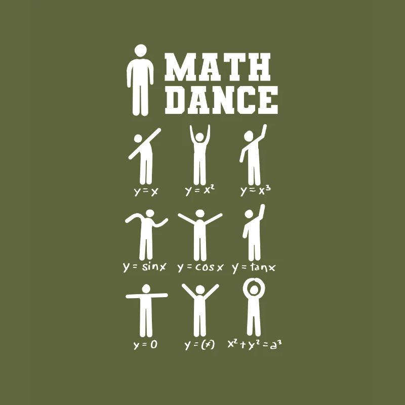 Math dance math teacher gift