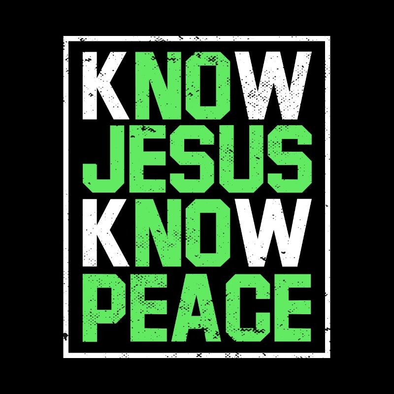 Christian Jesus Bible Versets Know Jesus Know Peace