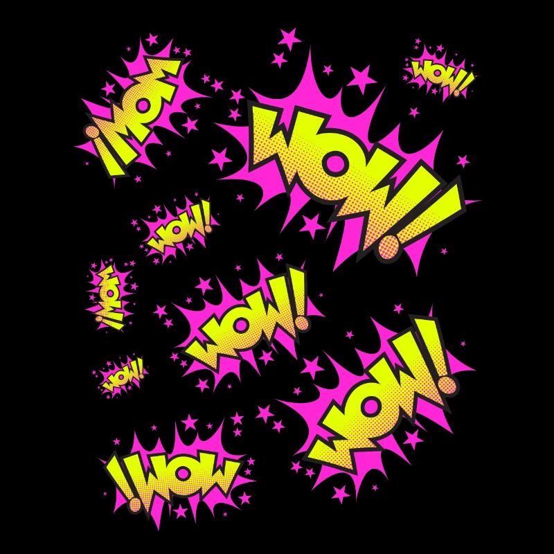 Neon Yellow Pink WOW!